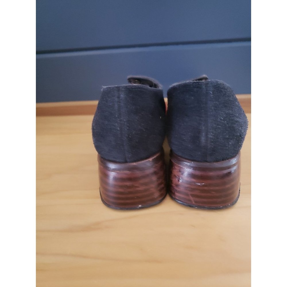 60s/70s Red, White, and‎ Blue Suede Shoes - Picture 7 of 12